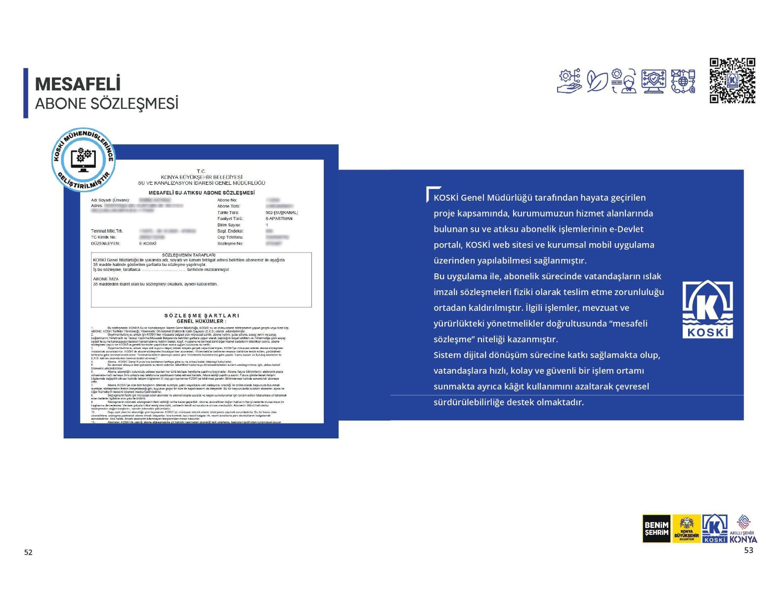 Mesafeli Abone Sözleşmesi