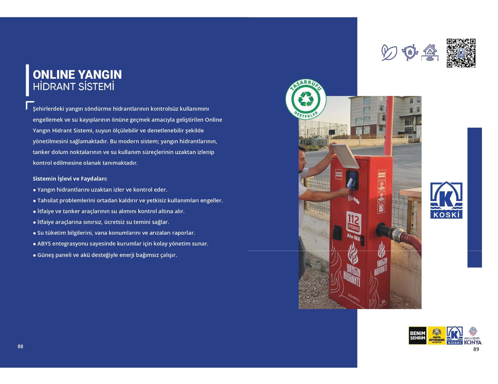 Online Yangın Hidrant Sistemi