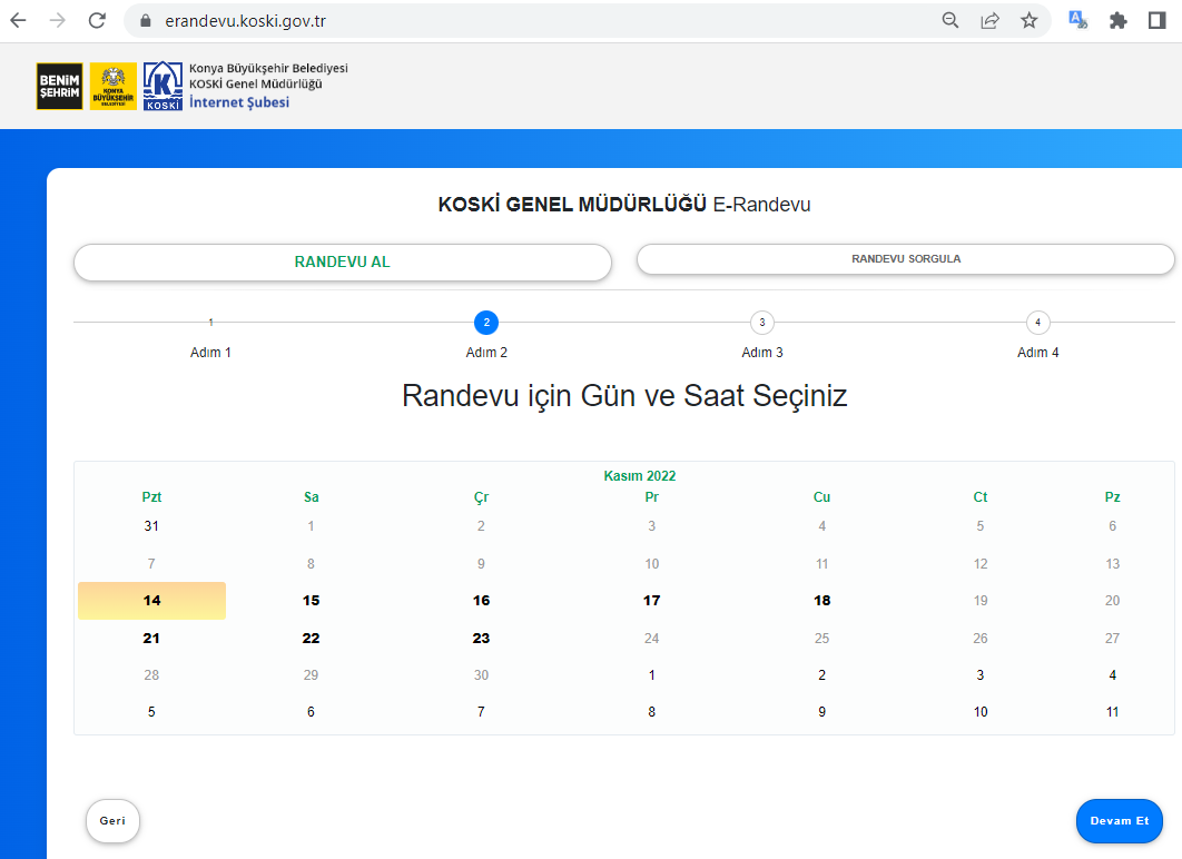 e-randevu