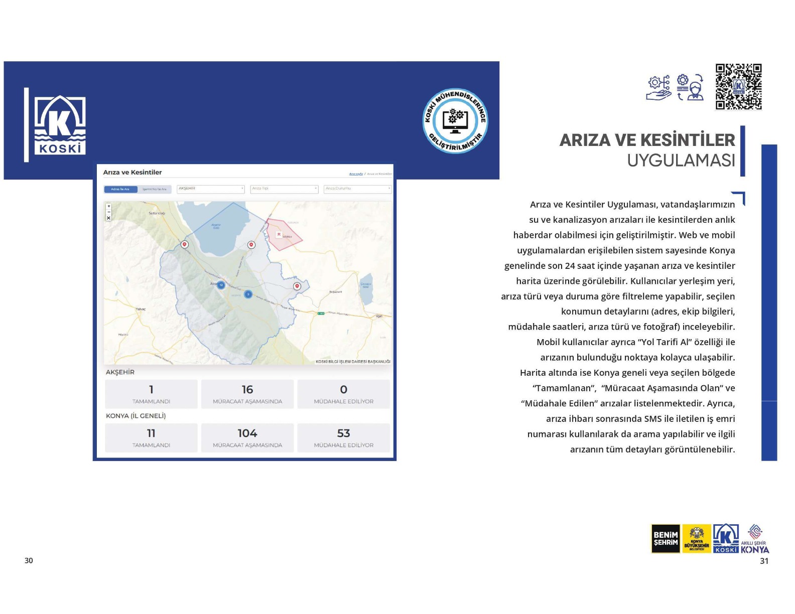 Arıza ve Kesintiler Uygulaması