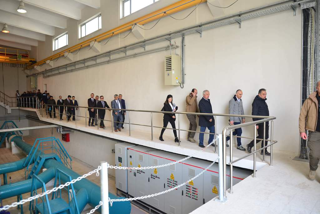 VALİ TOPRAK SEÇME ARITMA TESİSİ’Nİ ZİYARET ETTİ