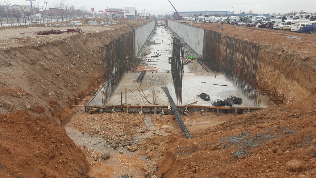 KEÇİLİ KANALINDA BİN 377 METRE ISLAH GERÇEKLEŞTİRİLDİ