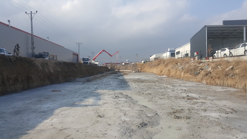 KEÇİLİ KANALINDA BİN 377 METRE ISLAH GERÇEKLEŞTİRİLDİ