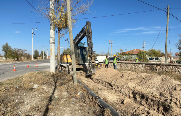KONYA BÜYÜKŞEHİR ÇUMRA’YA YENİ BİR SU ŞEBEKE…