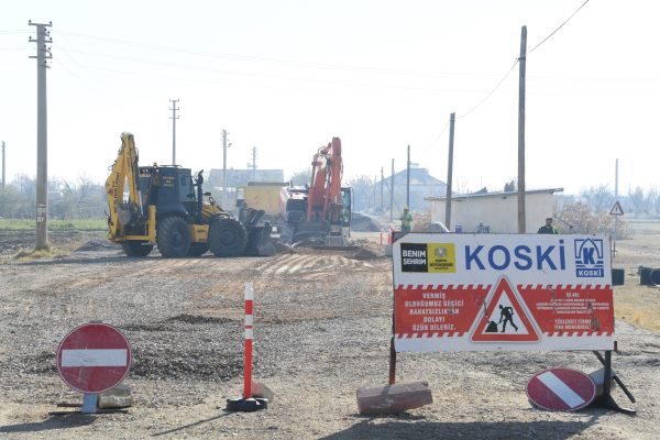 KONYA BÜYÜKŞEHİR’DEN ŞEHRİN ALTYAPISI GÜÇLENDİRMEK…
