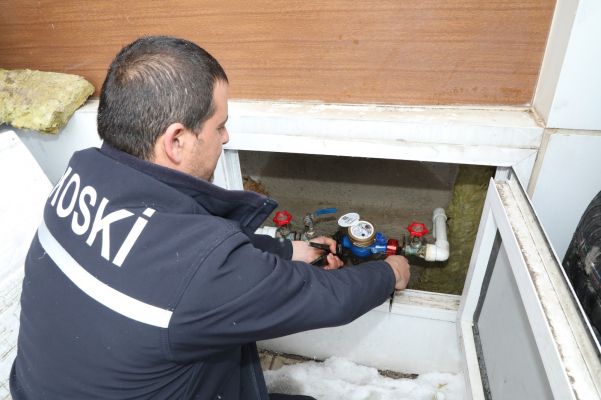 KOSKİ SAYAÇ DONMALARINA KARŞI ÖNEMLİ UYARI