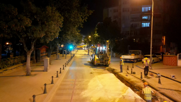 SAHİPATA MAHALLESİ’NDE ALTYAPI GÜÇLENİYOR