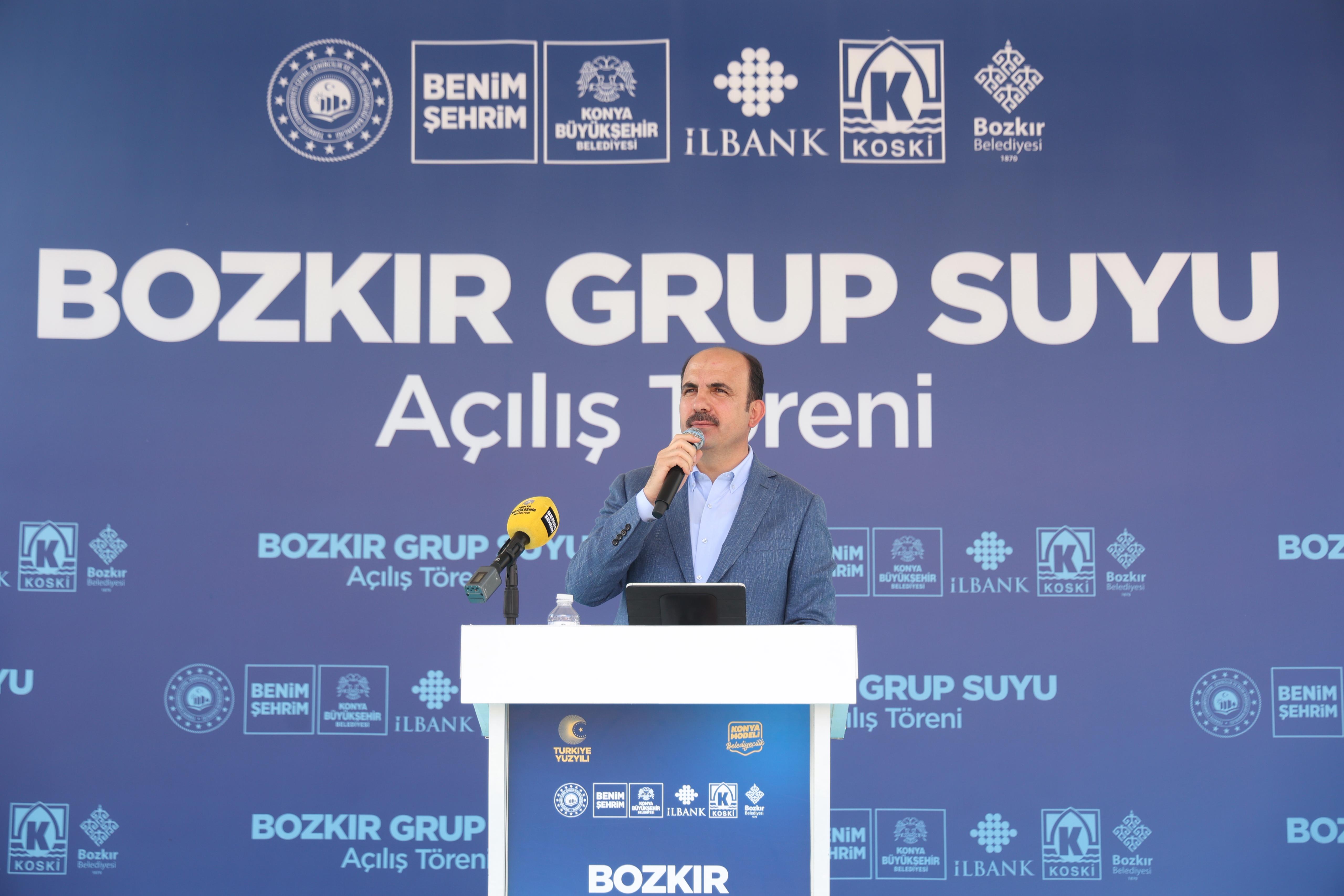 bozkır grup suyu açılış