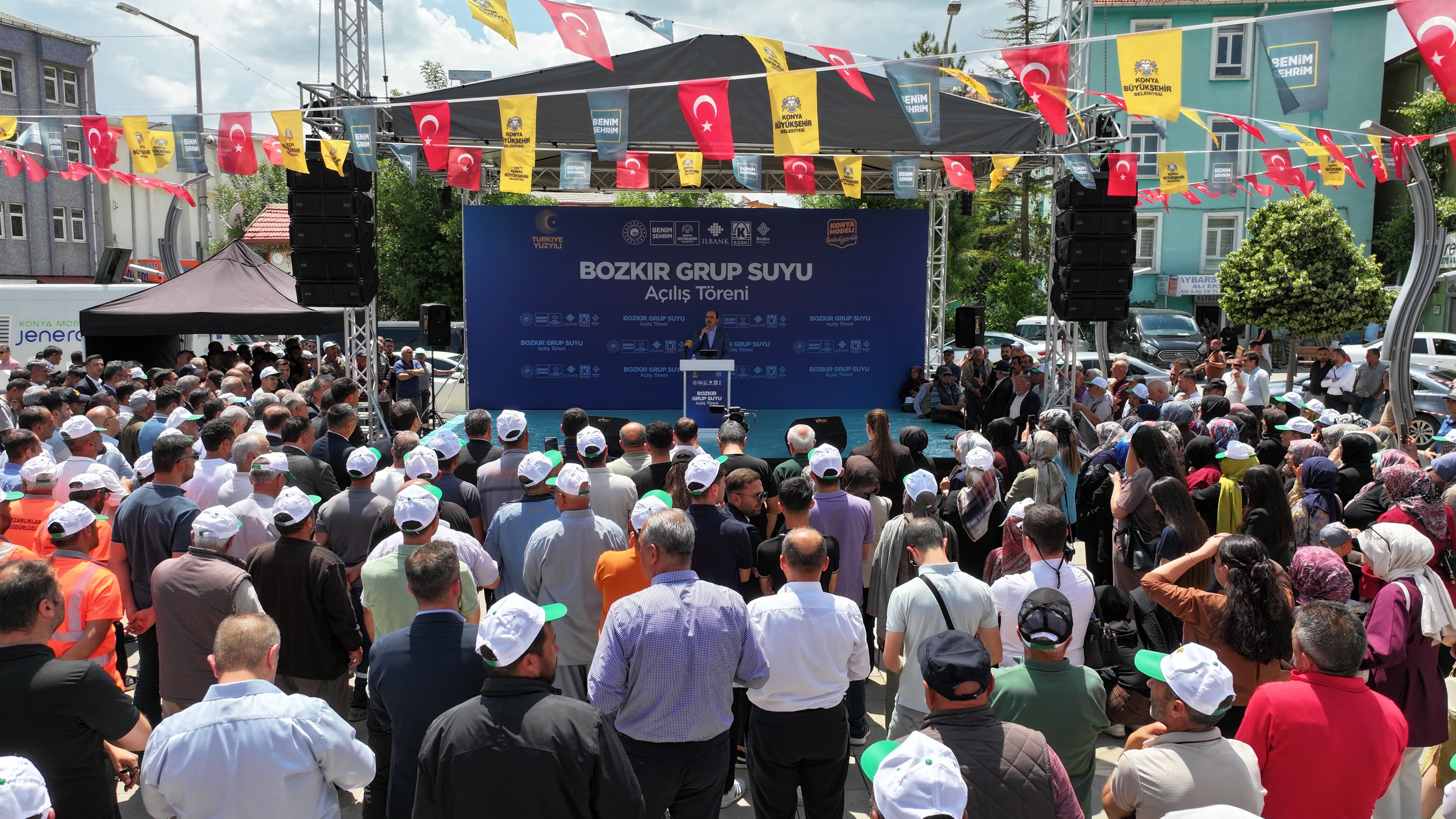 bozkır grup suyu açılış