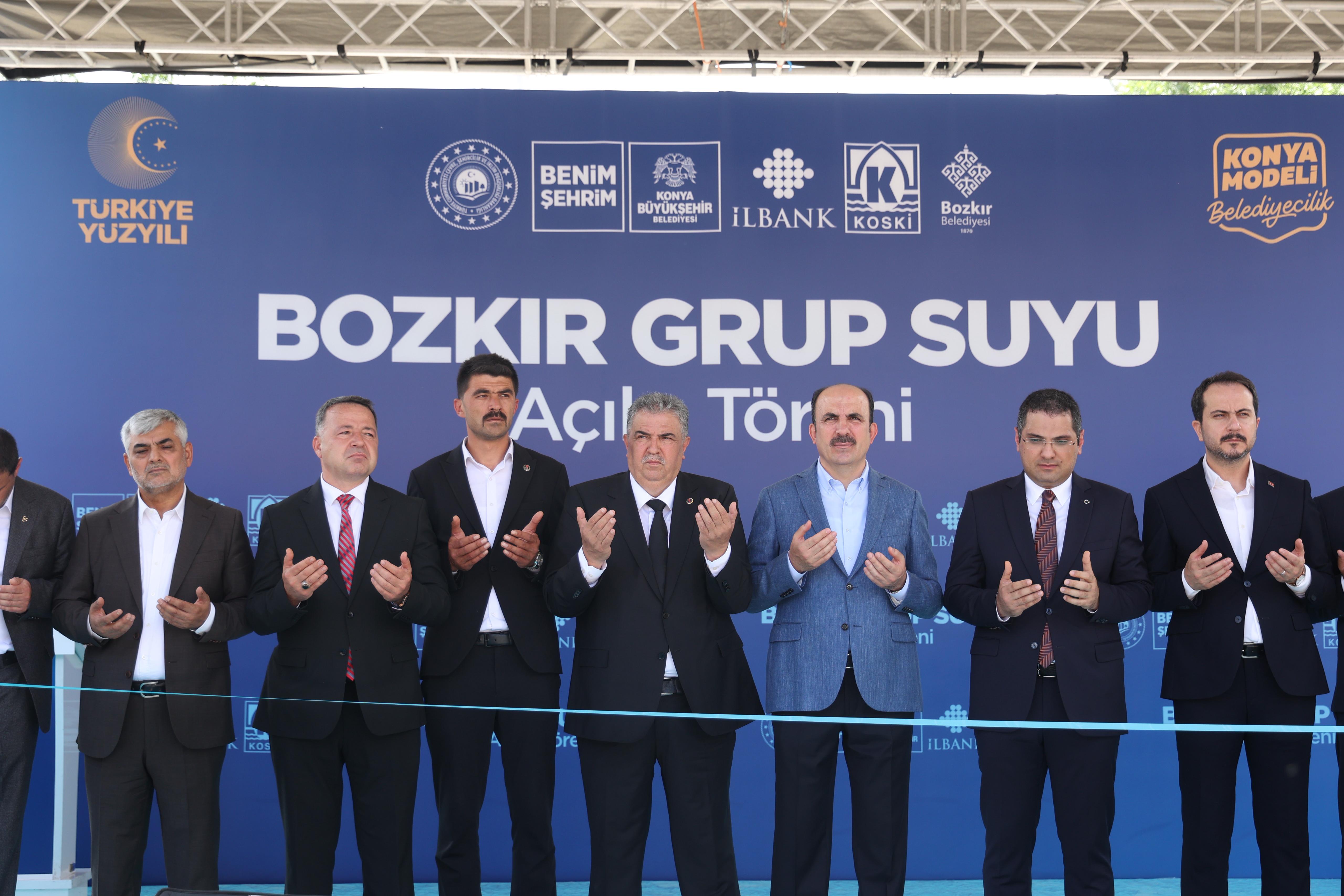 bozkır grup suyu açılış