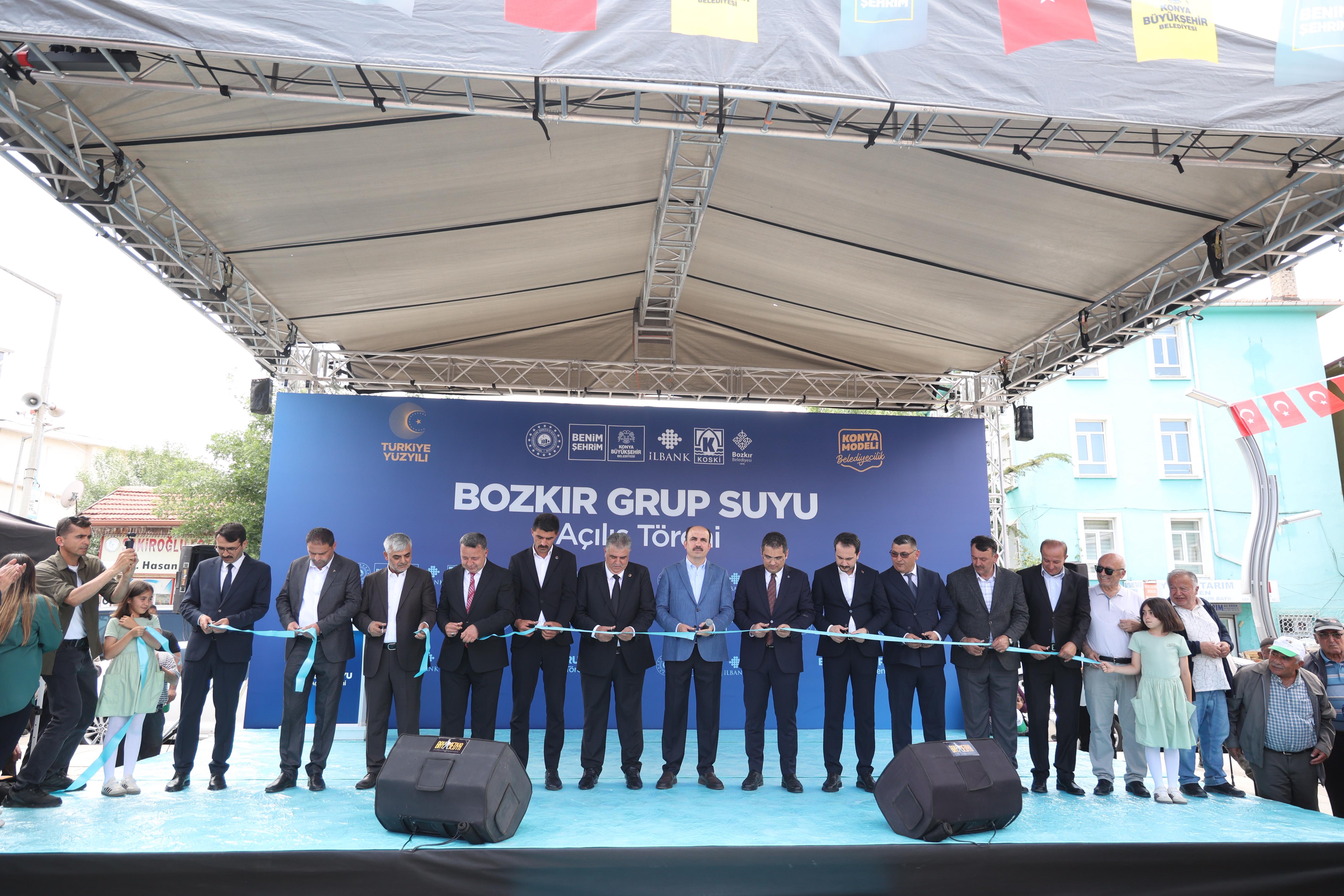 bozkır grup suyu açılış