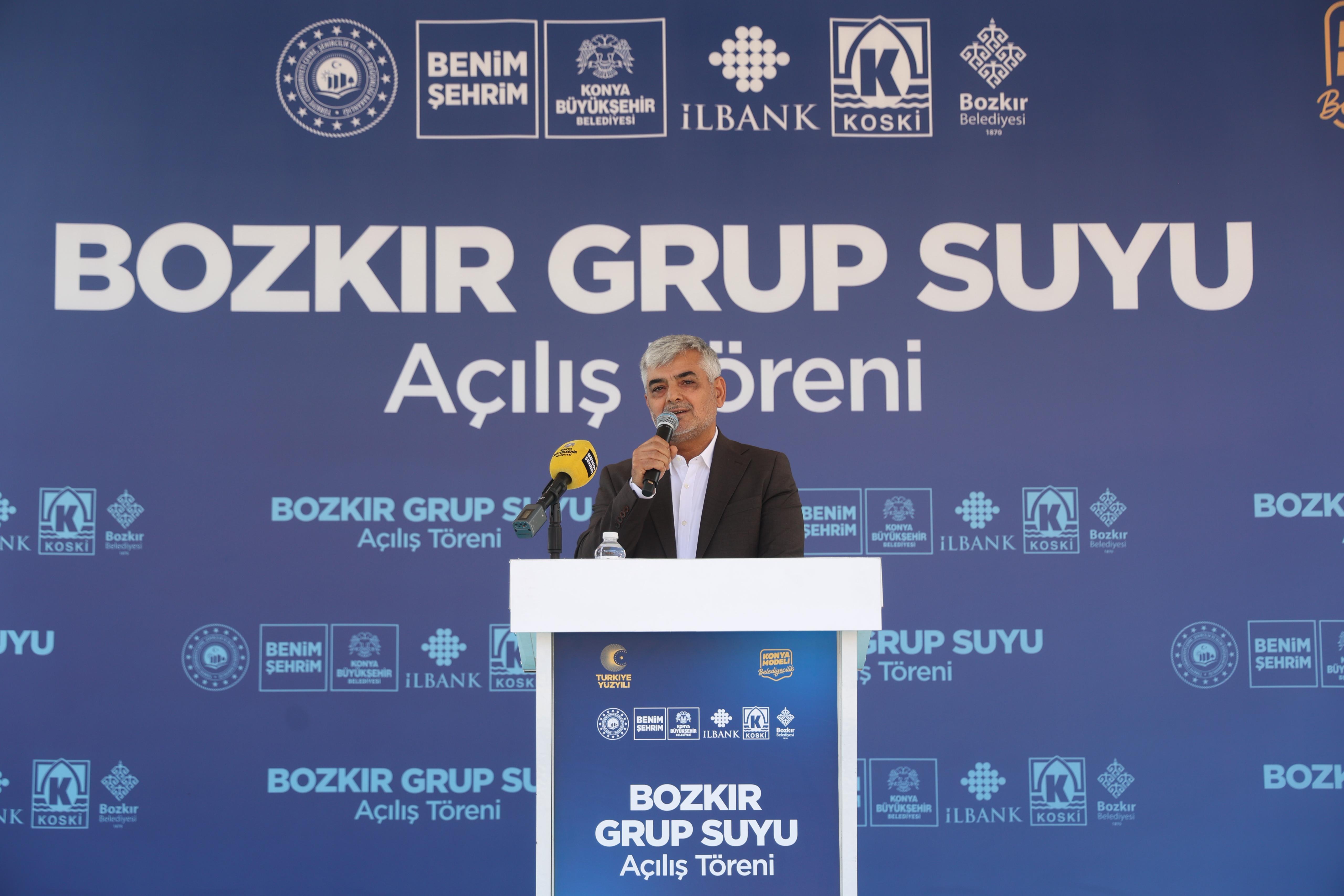 bozkır grup suyu açılış