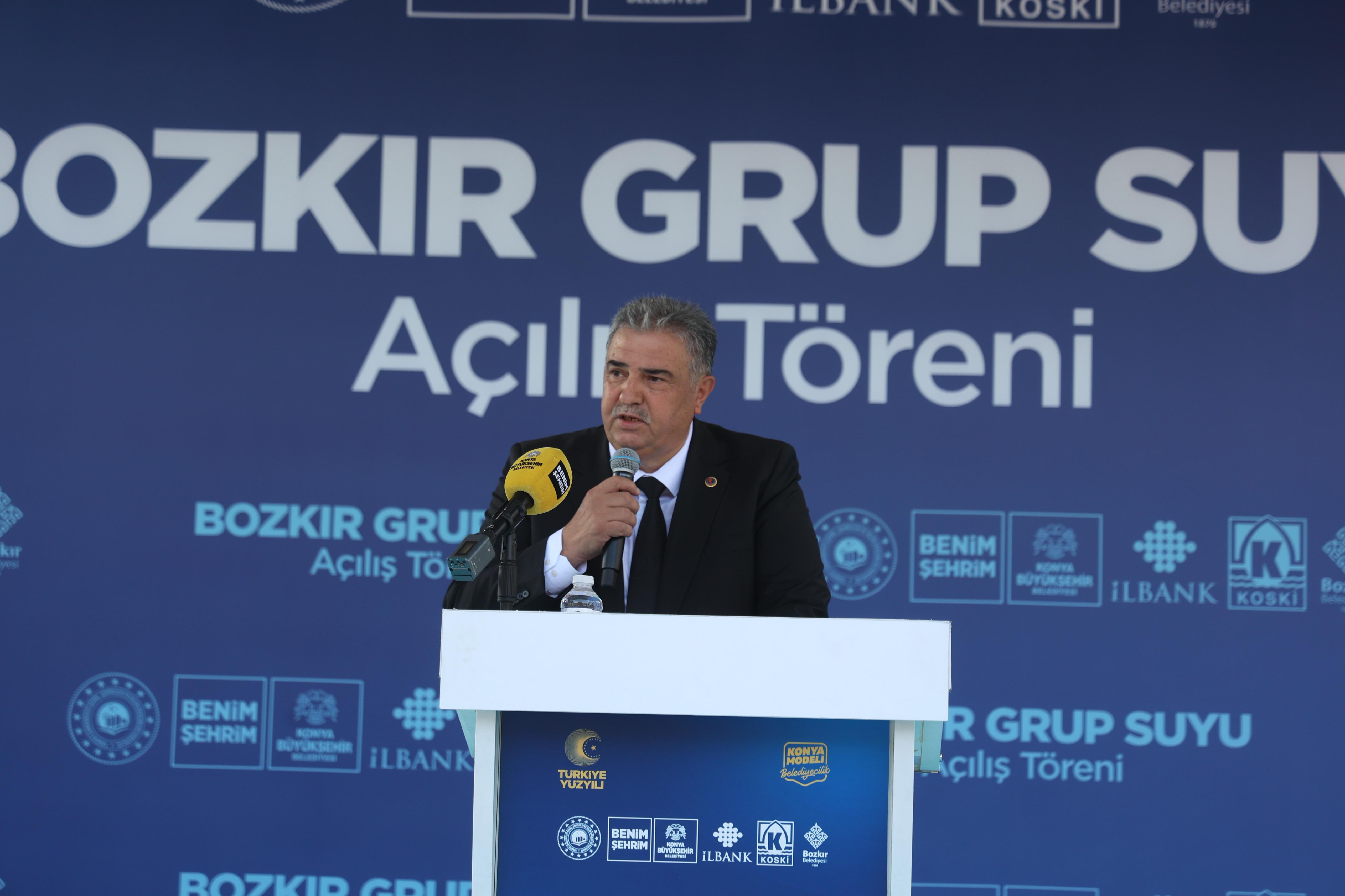 bozkır grup suyu açılış