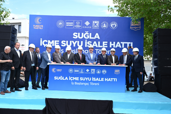 suğla içme suyu isale hattı