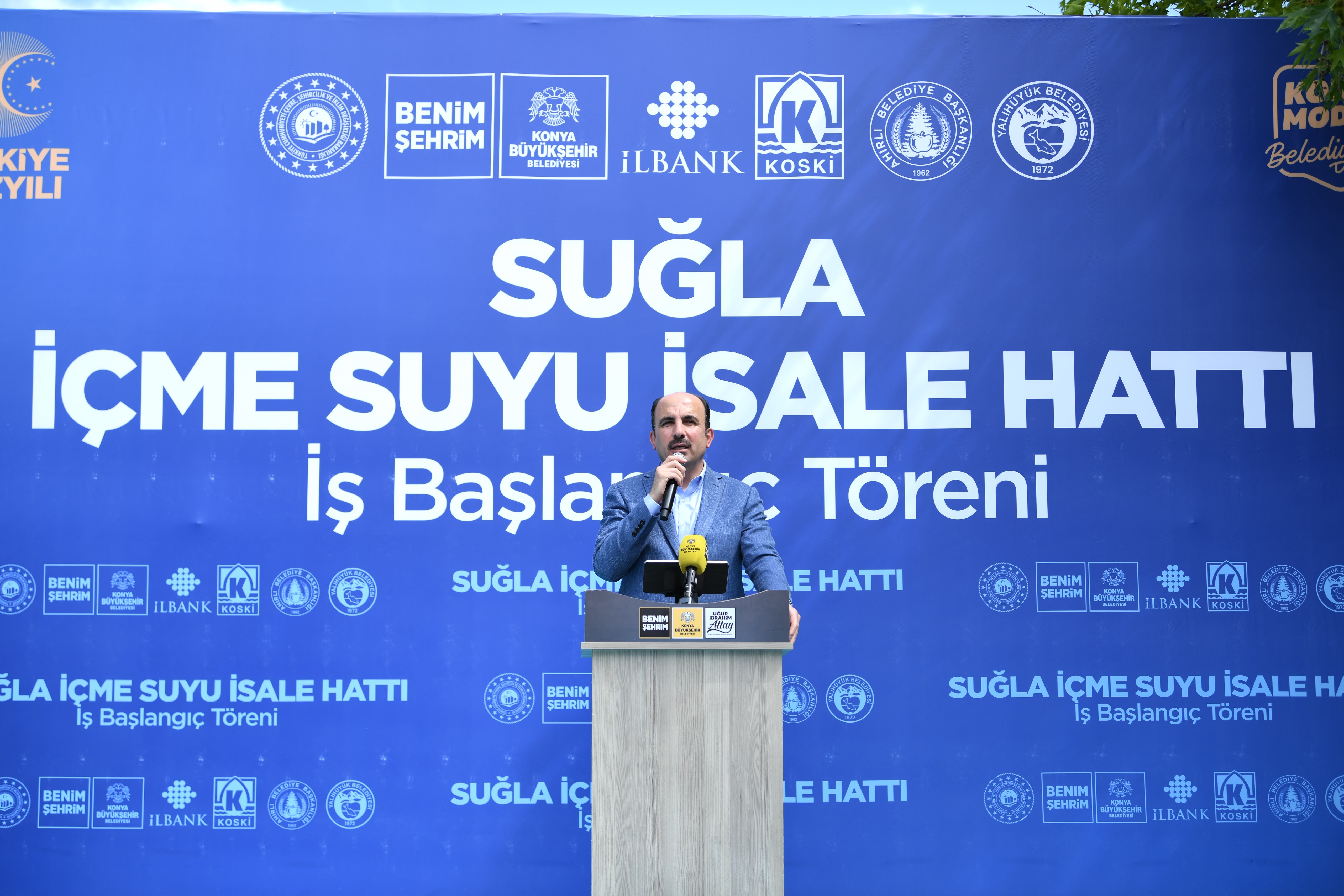 suğla içme suyu isale hattı
