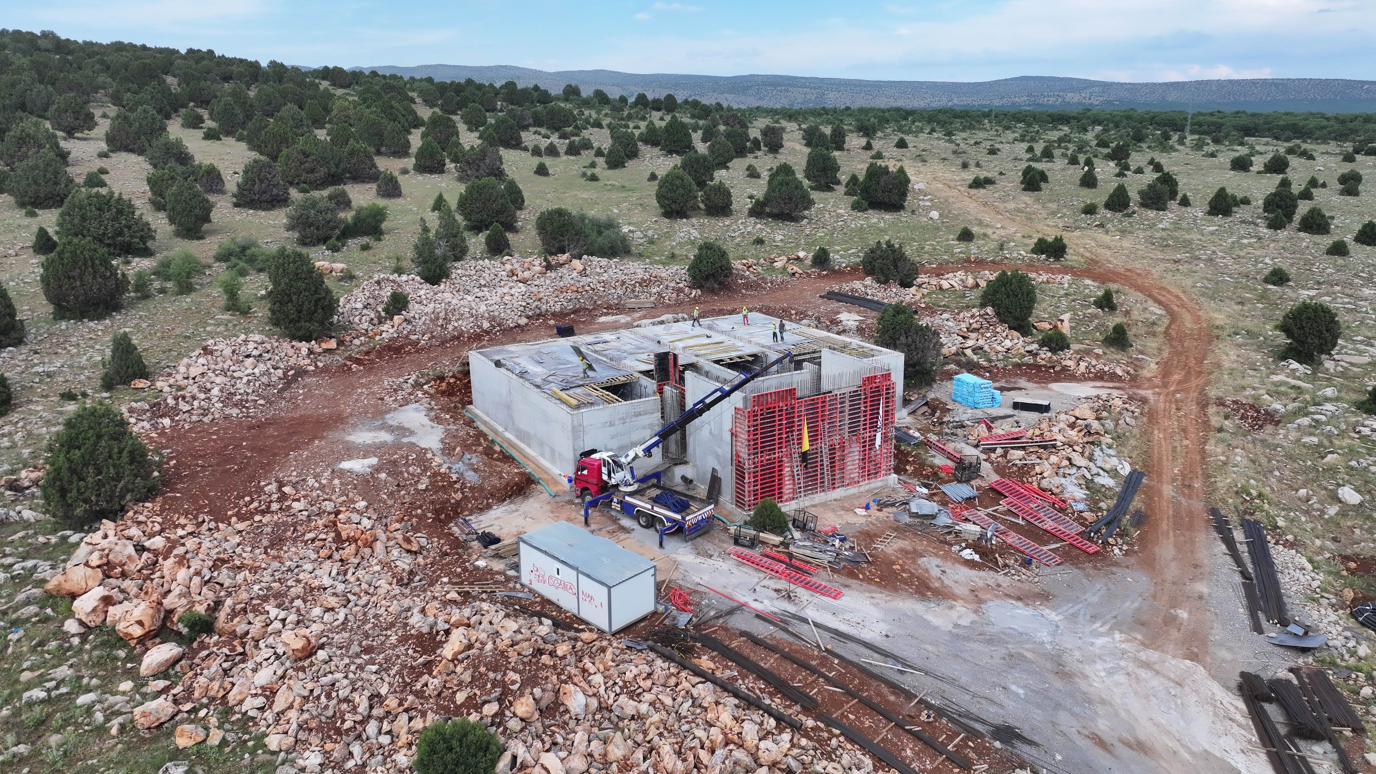 suğla içme suyu isale hattı